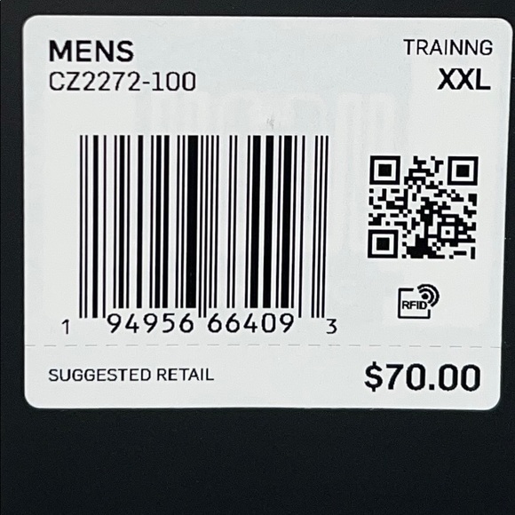 Nike Pro Tank Top Mens Size XXL 2XL White DriFit CZ2272-100 New - Picture 7 of 10